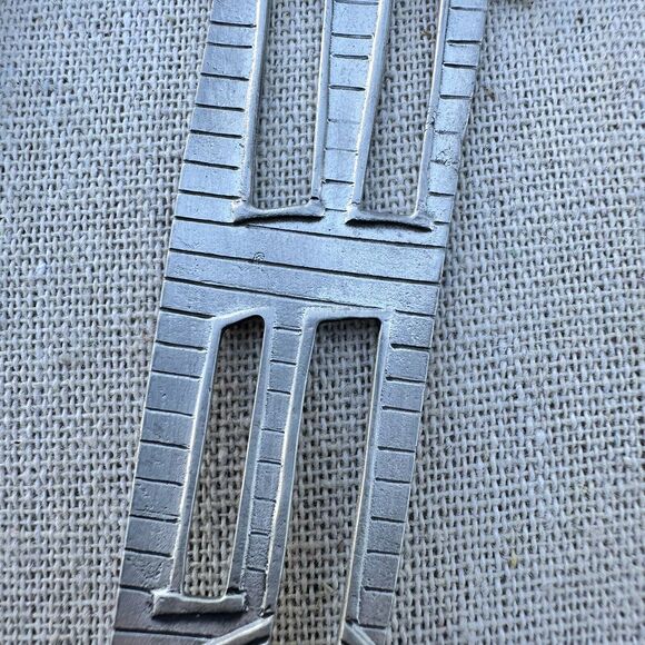 Seagull Pewter Etain Zinn Canada 90s 1997 House Chair Ornament Bookmark Vintage - Picture 2 of 4